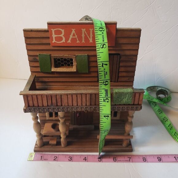 Decorative  Wood Bank - Picture 8 of 8